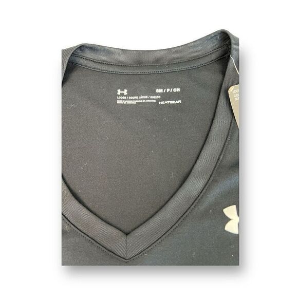 Under Amour Heatgear Black Top Size Small - Picture 5 of 5